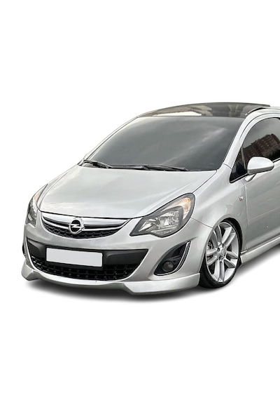 Opel Corsa D Ön Tampon Eki - Makyajlı Kasa - Boyasız - Fiberglass