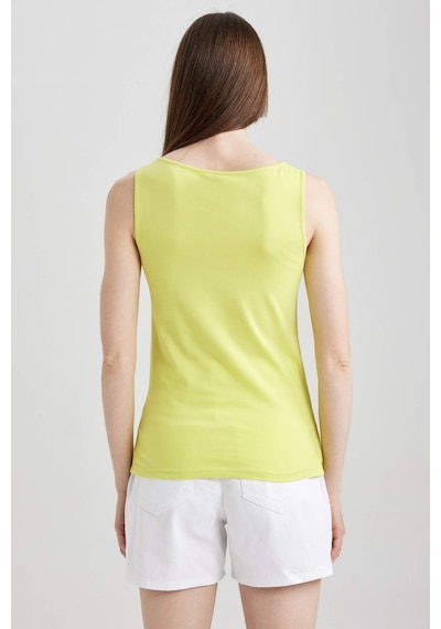 Defacto Slim Fit Bisiklet Yaka Basic Atlet I1059AZ23SMGN324