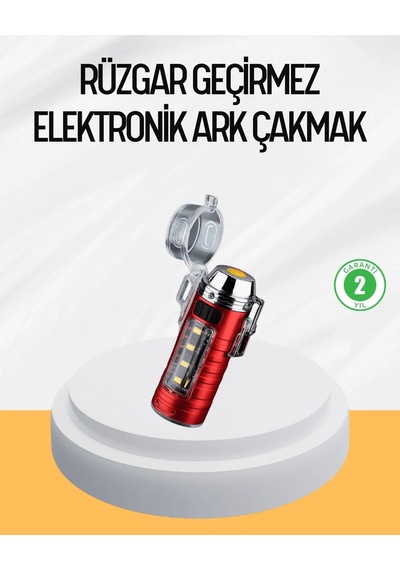 Lb Çok Fonksiyonlu Elektrikli Çakmak El Feneri Özellikli