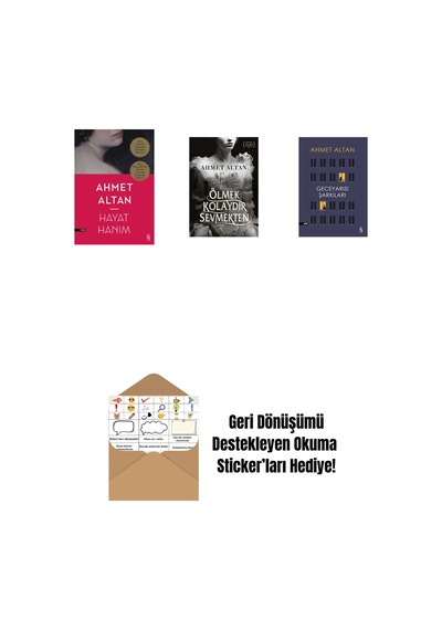 Hayat Hanım + Ölmek Kolaydır Sevmekten + Geceyarısı Şarkıları + Okuma Sticker'ları