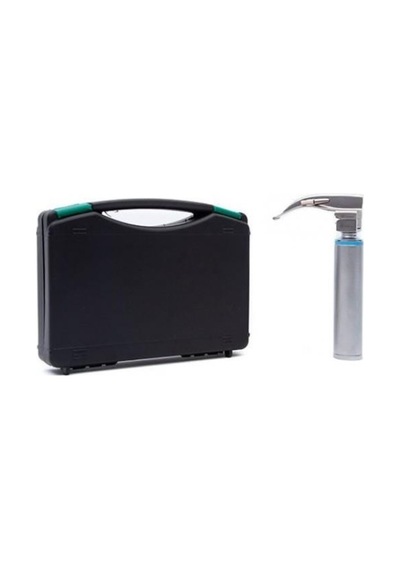 Pulsemed Fiberoptik Çelik Laringoskop Set 4 Bıçaklı No: 1-2-3-4