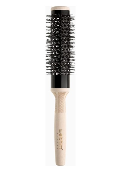 Elchim Wooden Thermal Brush 30 Keramik Termal Saç Fırçası