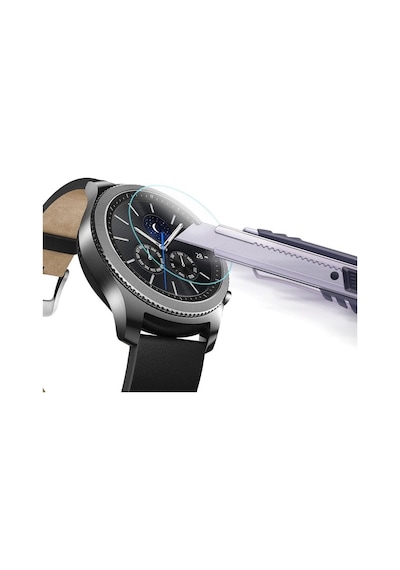 Samsung Uyumlu Gear S3 Frontier Ekran Koruyucu Şeffaf Nano Cam 2 Adet