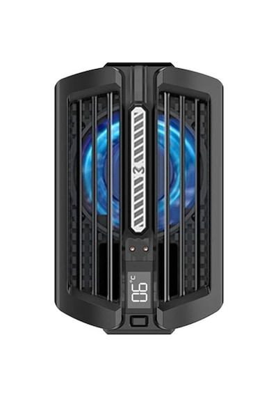 Memo Dl10 Dijital Gösterge 2000mah Powerbankli Telefon Soğutucu Fan Radyatör- 5775