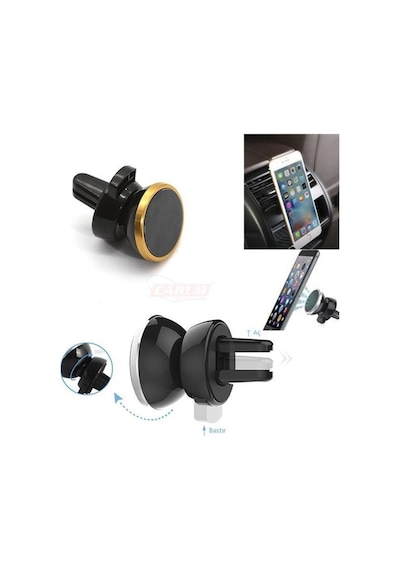 Telefon Tutucu Mıknatıslı Havalandırma Gold Br5901022 Çok Renkli