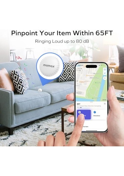 Br5w Pintag Find My Tracker Konum Belirleyici Beyaz Genel