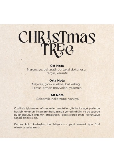 Christmas Tree Micro Koku Kartuşu 50 Ml,1120 Diğer