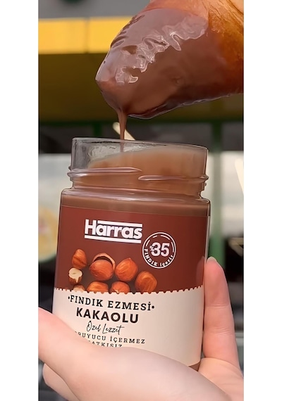 Glutensiz Katkısız Kakaolu Fındık Ezmesi 4 Adet X 350 Gr