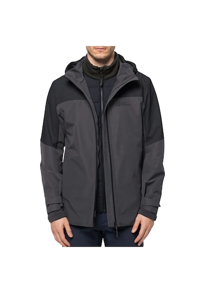 Jack Wolfskin Glaabach 3in1 Jkt Erkek Outdoor Montu 1115291-6000