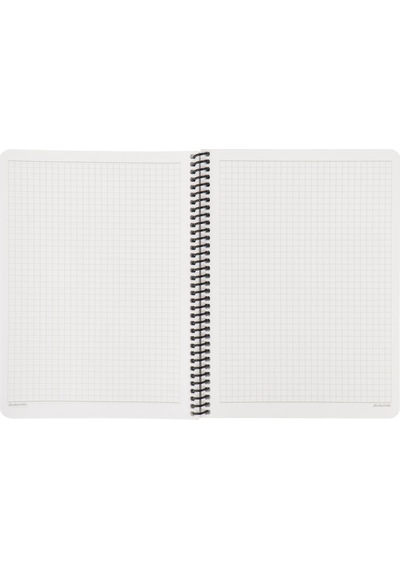 Hisli Şeyler Kareli Spiralli Stickerli Defter Oturmaya Mı Geldik 16,5x22,5