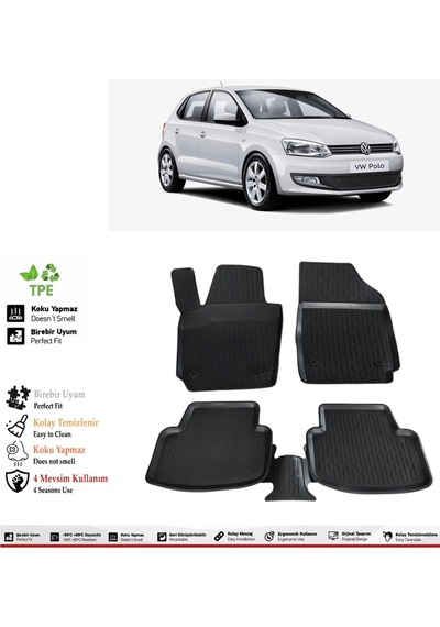 Volkswagen Polo 2011 Model 4d Havuzlu Paspas