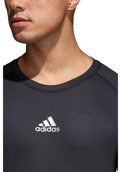 Adidas Climacool Alpaskin Sprt Long Sleeve Top Bjk Uzun Kollu Pro Antreman Tişörtü Siyah