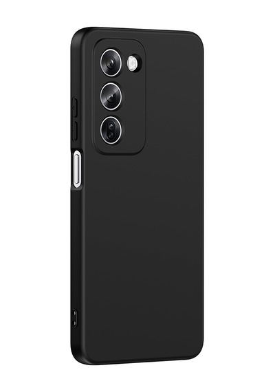 Oppo A5 Kılıf Yumuşak Silikon Kamera Korumalı Lansman Cherena Koyu Yeşil