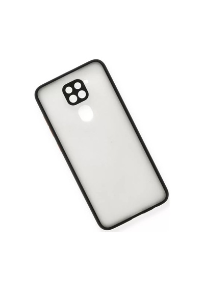 Newface Xiaomi Redmi Note 9 Kılıf Montreal Silikon Kapak - Siyah