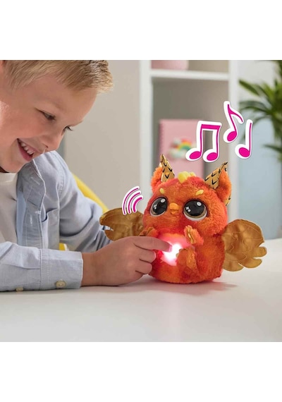 Hatchimals Sesli Ve Işıklı Alive Mystery Hatch Draggle İnteraktif Peluş Sürpriz Yumurta Cicciobello
