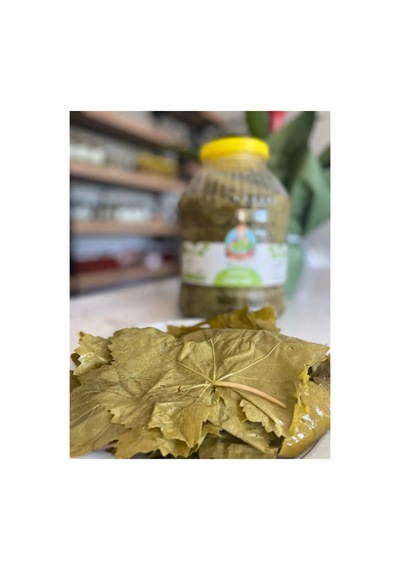 Çekirdeksiz Salamura Uç Asma Yaprağı 3 Kg
