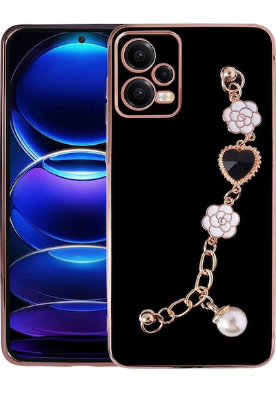 Xiaomi Redmi Note 12 4g Kılıf El Tutamaçlı Kamera Korumalı Zore Taka Silikon Kapak Kılıf