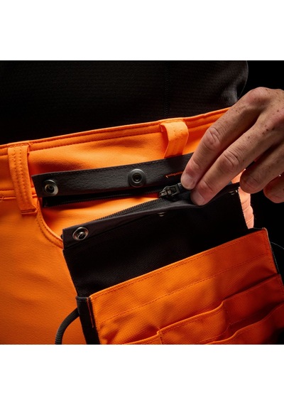 Hh Connect Hi Vis Carpenter Pocket - Orange/ebon - Std