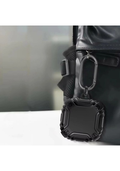 Caseonn Samsung Uyumlu Galaxy Buds 2 - Buds 2 Pro Kılıf Darbe Emici Silikon Siyah