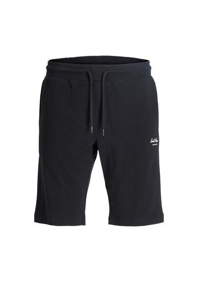 Jack & Jones Jpstgordon Archive Erkek Sweat Şort Siyah