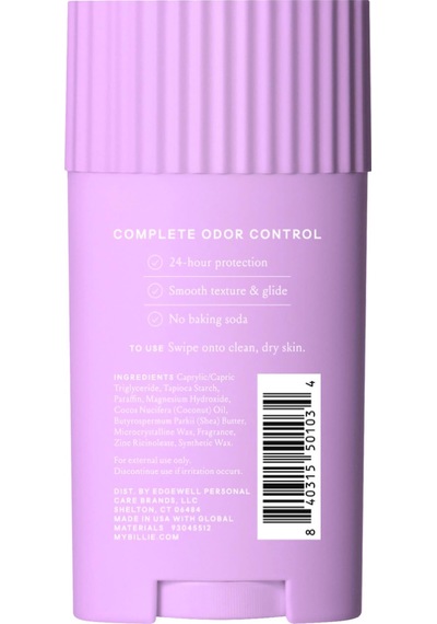 Billie Lavender Milk Alüminyumsuz Stick Deodorant 74gr