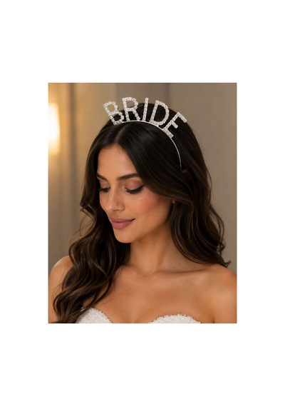 Bride Taşlı Bekarlığa Veda Ve Bridal Shower Tacı - 888744846 Diğer