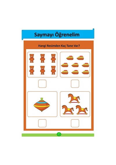 Okul Öncesi YAZ-SİL Kaç tane?