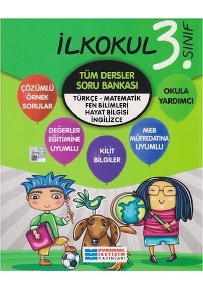 Evrensel 3.Sınıf Tüm Dersler Soru Bankası