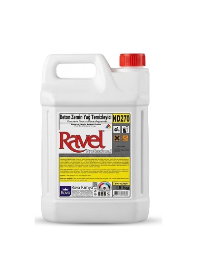 Ravel Beton Zemin Tipi Yağ-katman Çözücü 5 Kg