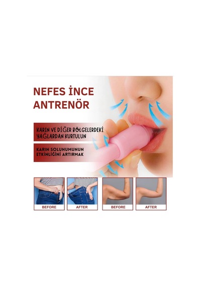 Face Yoga Ayarlanabilir Nefes Egzersiz Aleti Model 4