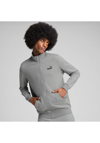 Puma Erkek Ess No. 1 Logo Track Jacket Eşofman Üst 68258403 Gri
