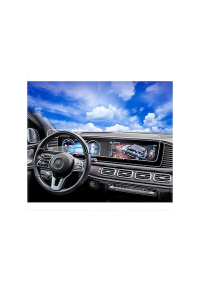 Mercedes Gle 2019-2024 Model Gösterge Ve Dokunmatik Bilgi Ekranı Ekran Koruma