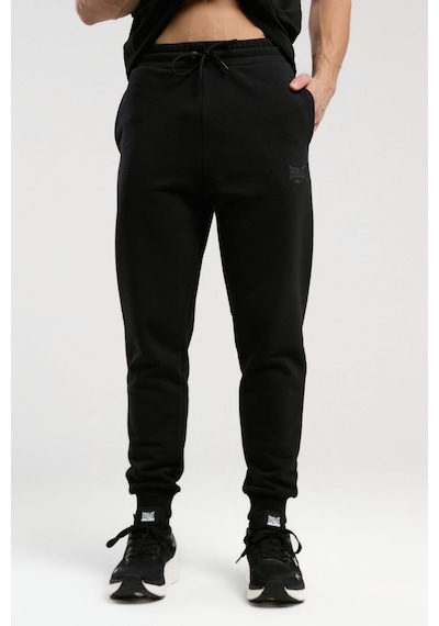 Everlast Essentials Regular Erkek Jogger Eşofman Altı Tm0040-167 Pamuklu Siyah