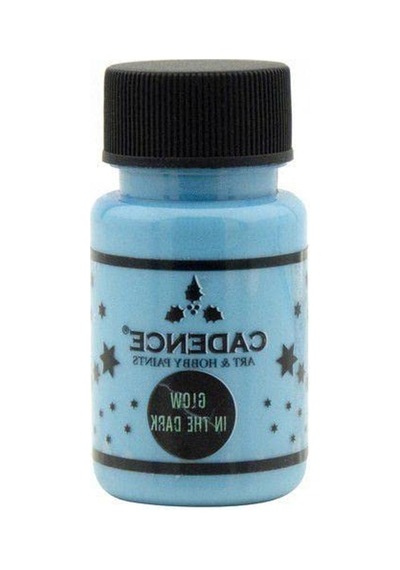 Glow In The Dark Mavi Renk, 50ml Boya 0,15 L