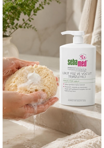 Sebamed Hassas Ciltler İçin Yüz & Vücut Temizleyici 750 Ml