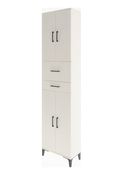 Arges Dolap 4 Raflı 2 Çekmeceli 4 Kapaklı 60x30x243 Aytaşı-ay... Aytaşı