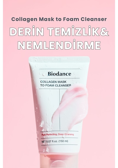 Defacto Biodance Collagen Mask to Foam Yüz Temizleme Köpüğü 150 ml H3440AXNS