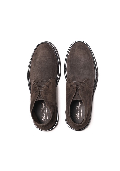 Cacao Dark Brown Oxford Klasik Erkek 1078 - Moss Dino Draghi Kahverengi