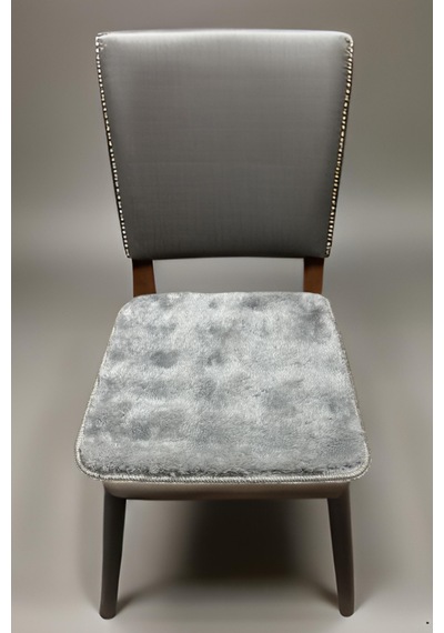 My Evilla Bubble Kaymaz Sandalye Minderi 6'lı 40x40 Gri