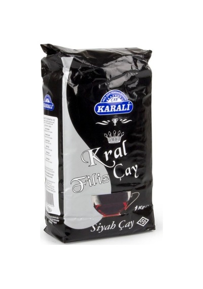 Karali Kral Filiz Siyah Dökme Çay 5 KG