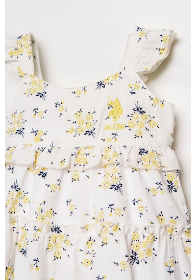 U.s. Polo Assn. Kız Bebek Sarı Elbise 5274-50169 sarı