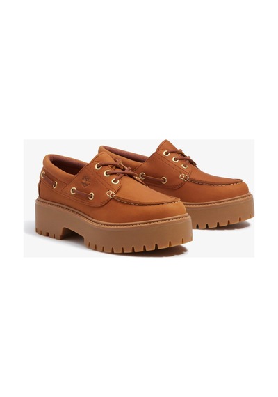 Timberland Stone Street Kadın Kahverengi Tekne Ayakkabısı Kahverengi