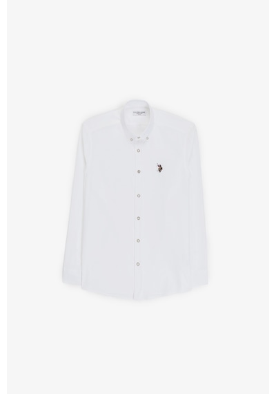 U.S. Polo Assn. U.s. Polo Assn. Erkek Beyaz Gömlek Basic 50322161-vr013