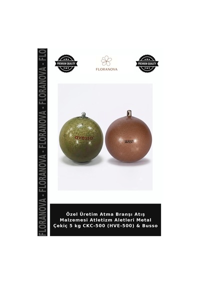 Özel Üretim Atma Branşı Atış Malzemesi Atletizm Aletleri Metal Çekiç 5 Kg Ckc-500 Hve-500 & Busso
