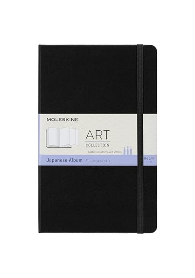 Moleskine Large Japanese Accordion Album 103 Ivory