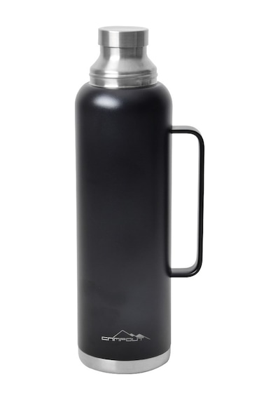 Nurgaz Campout Çift Katmanlı Termos 1500 ML Siyah