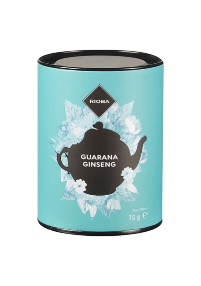 Rıoba Guarana-ginseng Beyaz Çay 75 G - Enerji Veren Sıcak/soğuk Çay - 6 Adet Tarı