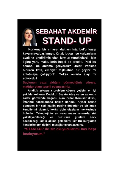 Stand-up - Roman - Sebahat Akdemir Fgk Yayınları