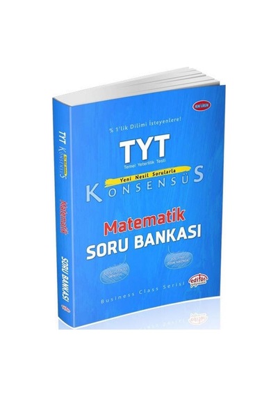 Tyt Matematik Soru Bankası Konsensüs - Editör Yayınevi