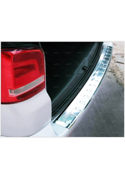 Vw T6 Transporter Krom Arka Tampon Üstü Koruma 2015 ve Üzeri